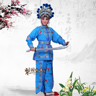 速发戏曲戏剧舞台服装 盗仙草白蛇打武白素贞青蛇战旦裙衣衣衣小青