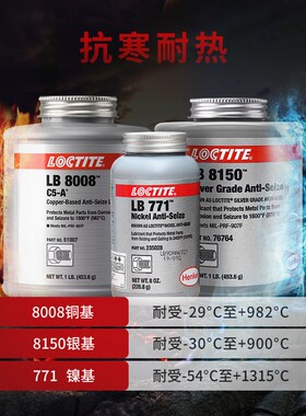 速发汉泰LB8150银基抗咬合剂LB8008铜基防咬合剂耐高温LB771镍基