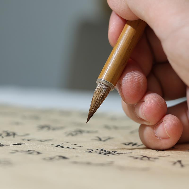 小楷毛笔狼毫专业级书法专用大师级抄经笔簪花小号灵飞经软笔初学