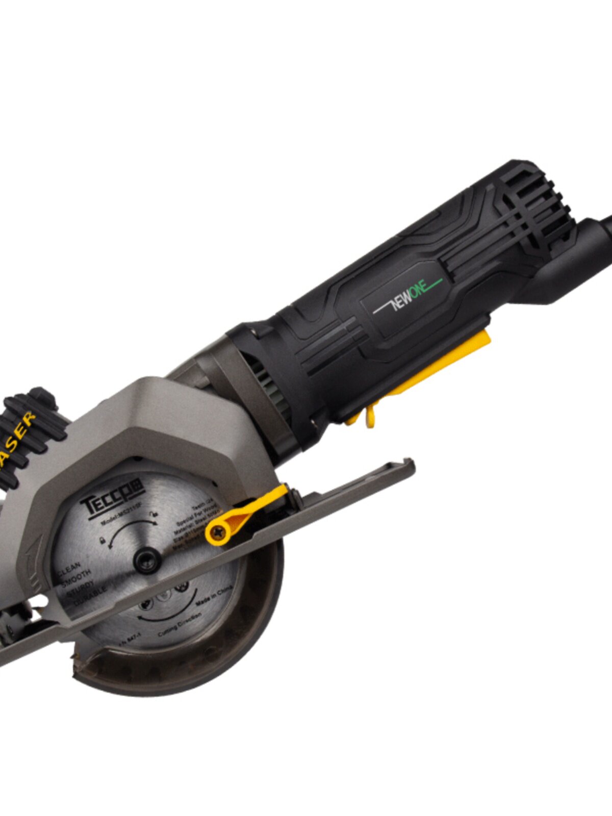 迷你电圆锯圆盘锯家用小型激光手提锯木工锯小型切割机电动工具