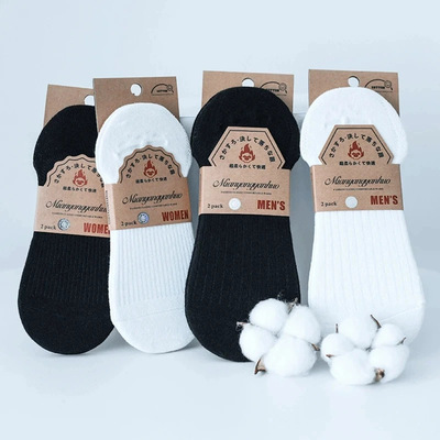 【下单立减50】袜子女浅口隐形硅胶防滑不掉跟短袜棉薄款男女_WH