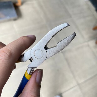 玻璃平口钳手钳玻璃钳子平口手钳玻璃修边钳玻璃掰边钳窄条掰边钳