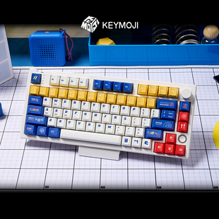KEYMOJI威廉姆斯骆驼涂装主题键帽108键PBT机械键盘迈从原厂高度