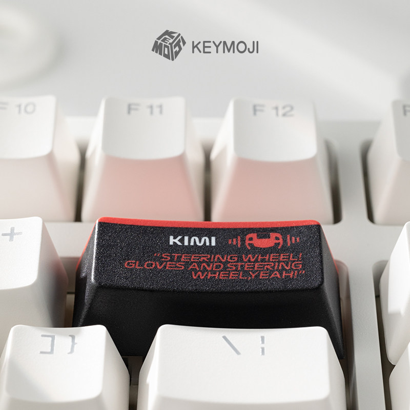 KEYMOJI KIMI莱科宁F1主题车手TR热升华个性键帽单个Wooting磁轴,电脑硬件/显示器/电脑周边,键帽,淘宝优惠券,粉丝福利购,淘宝优惠卷