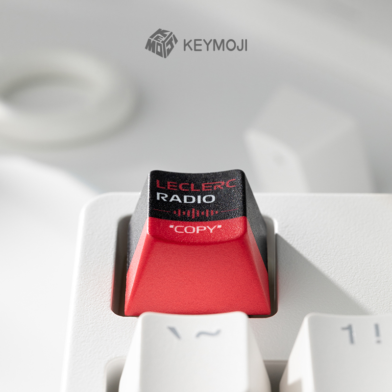 勒克莱尔F1车手TR热升华个性键帽