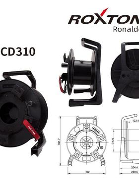ROXTONE绕线盘音频喇叭移动电缆卷线盘收线器塑料卷线盘缠拖线轴