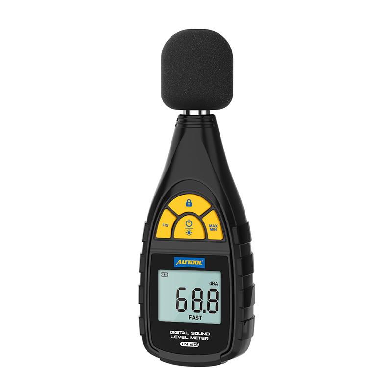 AUTOOL 汽车噪音测试仪器噪声分贝测量仪家用声音检测噪音计手持