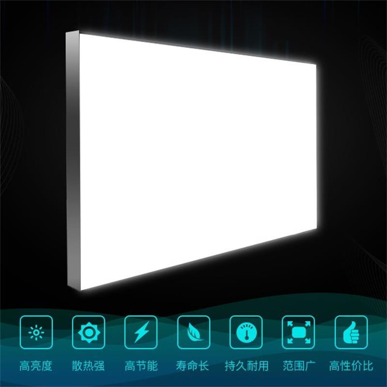 uv软膜天花透光led无边框卡布灯箱吊顶定做圆形双面六边形广告牌