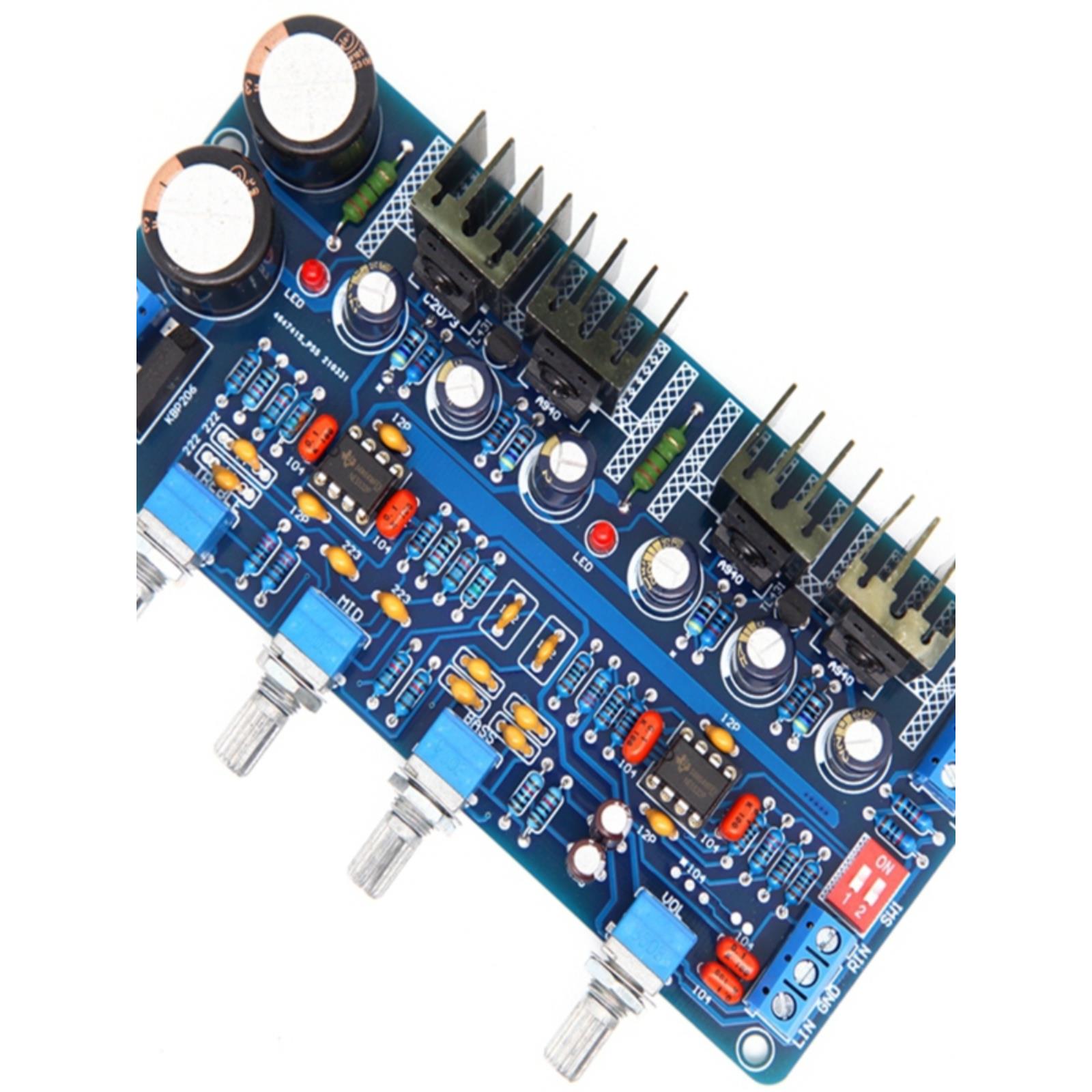 ET5532音调板 甲类并联前级板 发烧胆味 HIFI功放发烧前置板