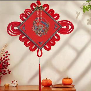 饰品小挂件过年 创意中国结挂件客厅刺绣平安节入户门口挂饰玄关装