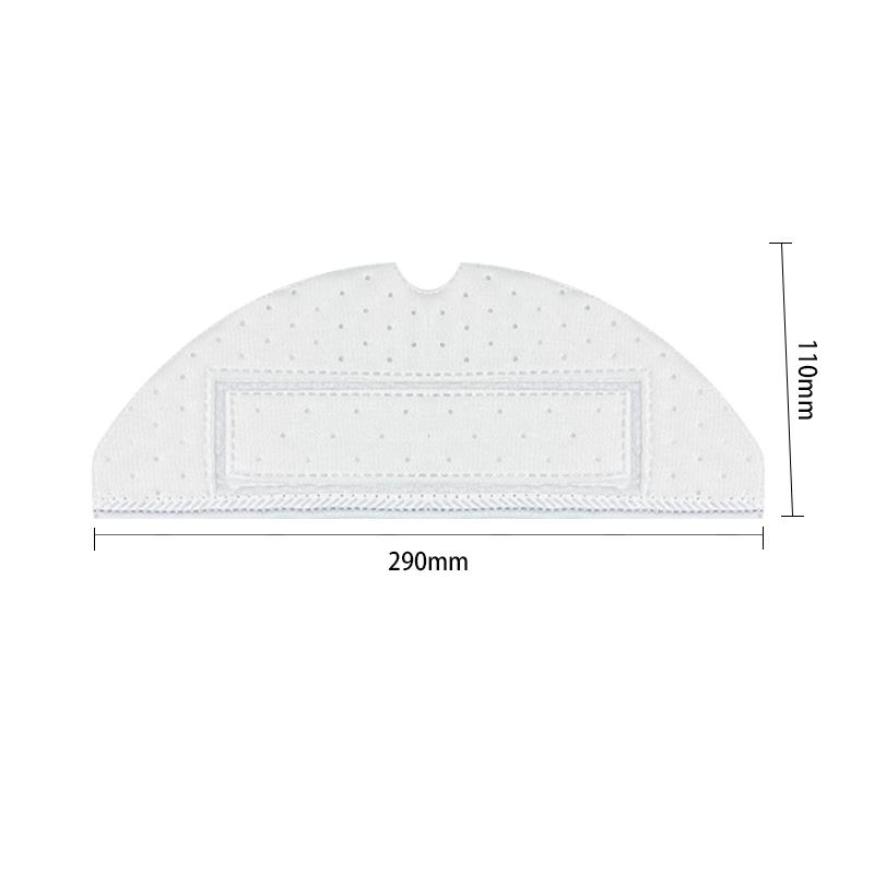 适配石头扫地机器人配件T7S PLUS/S7/T7S/G10一次性震动抹布拖布