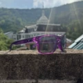 Purple Frame Photochromic Lens