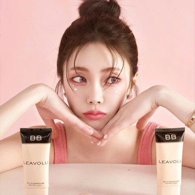 官方正品LEAVOLU时仁欧尼水光哒哒哒BB霜遮瑕水光定妆不脱妆旗舰