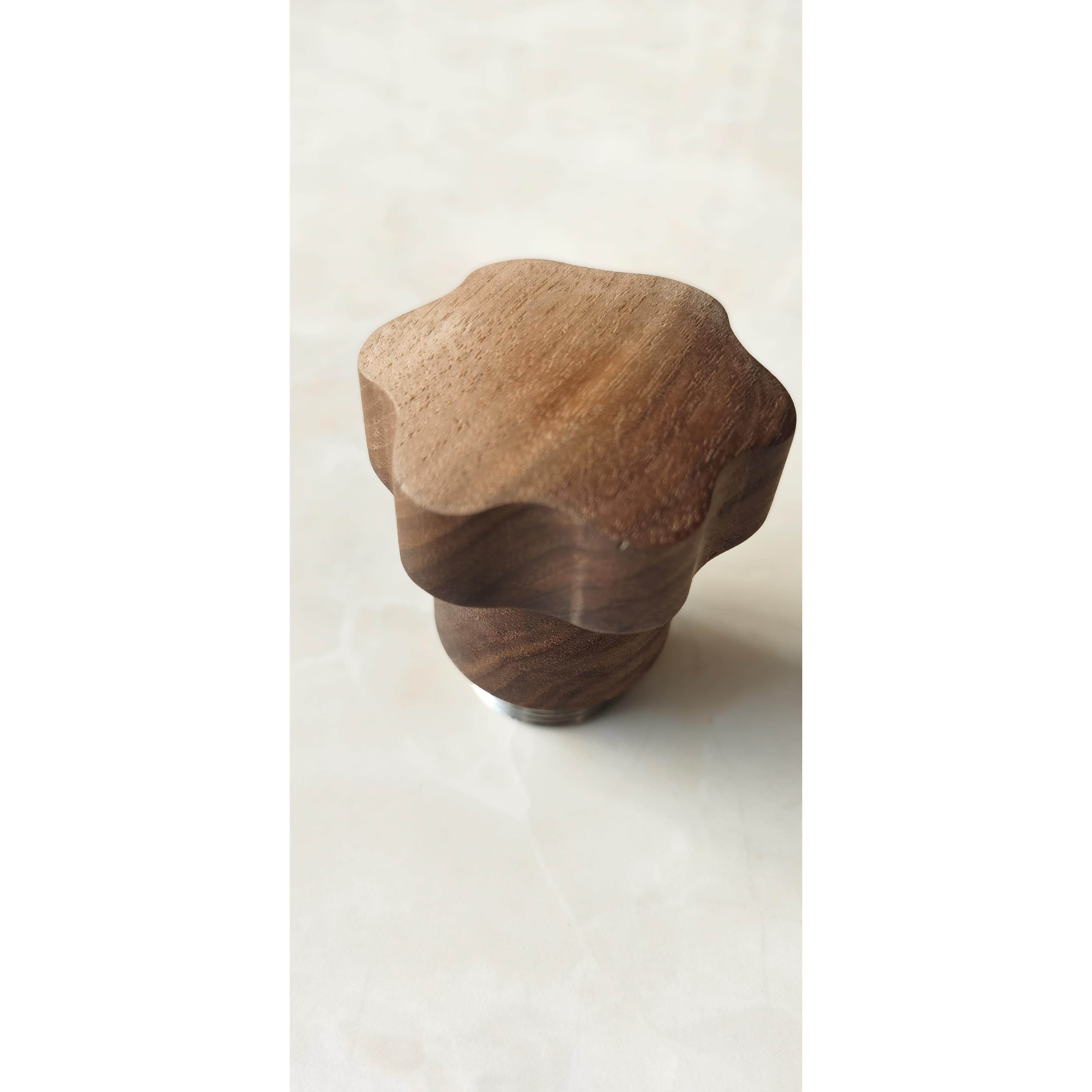 国产化配件！La pavoni-拉帕瓦尼平顶胡桃木不锈钢底梅花锅炉盖