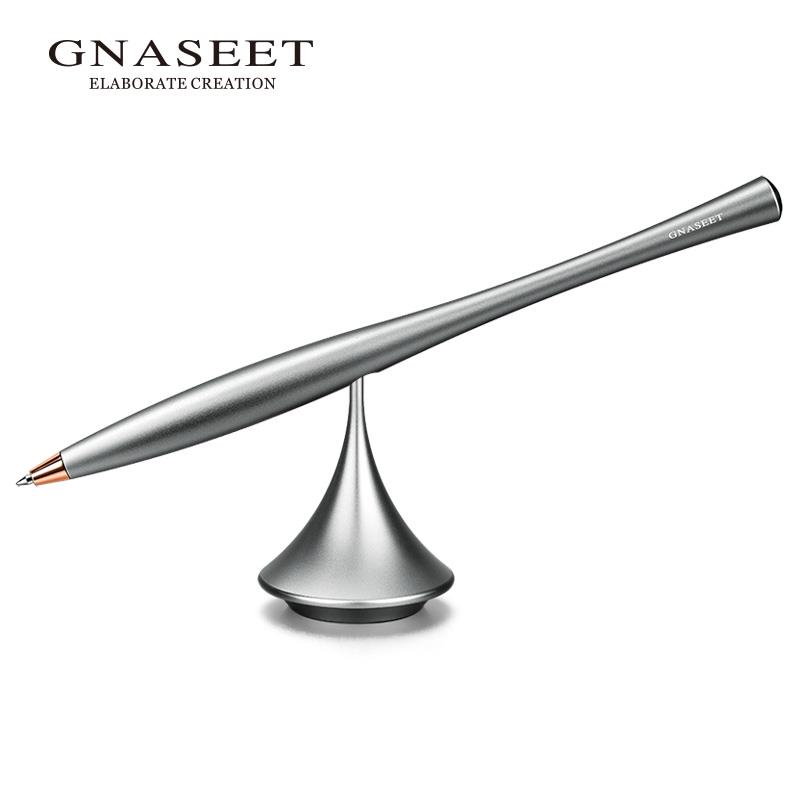 GNASEET旋转金属签字笔高档商务礼品笔私人刻字定制笔送客户