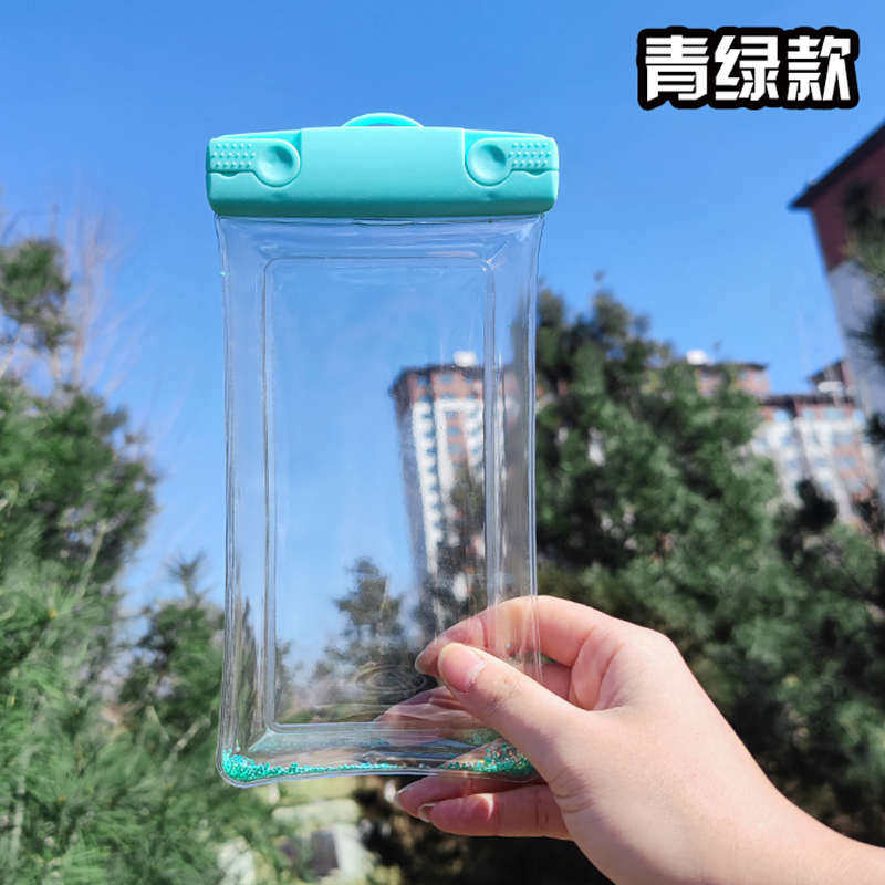 SCREEN NEW COLOR FALL ANTI 2025 MOBILE PHONE NEW AIRBAG TOUCH WATER BAG CARTOON FLOATING DE ANTI-DAZZLING COCOA GOOD