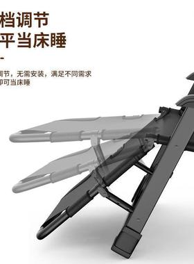 折叠躺椅午睡休椅子懒人背办公室午OXP睡床家靠用休闲坐两用老人