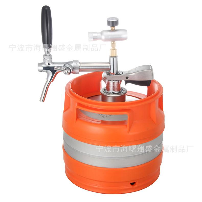 5L塑料桶304不锈钢啤酒桶夜宵摊大排档扎啤桶井式板式KEG