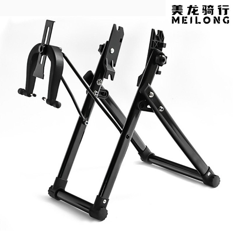 美龙自行车调圈台山地车修理台自行车修理工具车轮校正台修车台