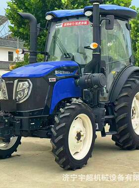 四DUM农用拖拉机驱缸潍柴发动机动力强劲8驾04-3X驶室旋耕四犁拖