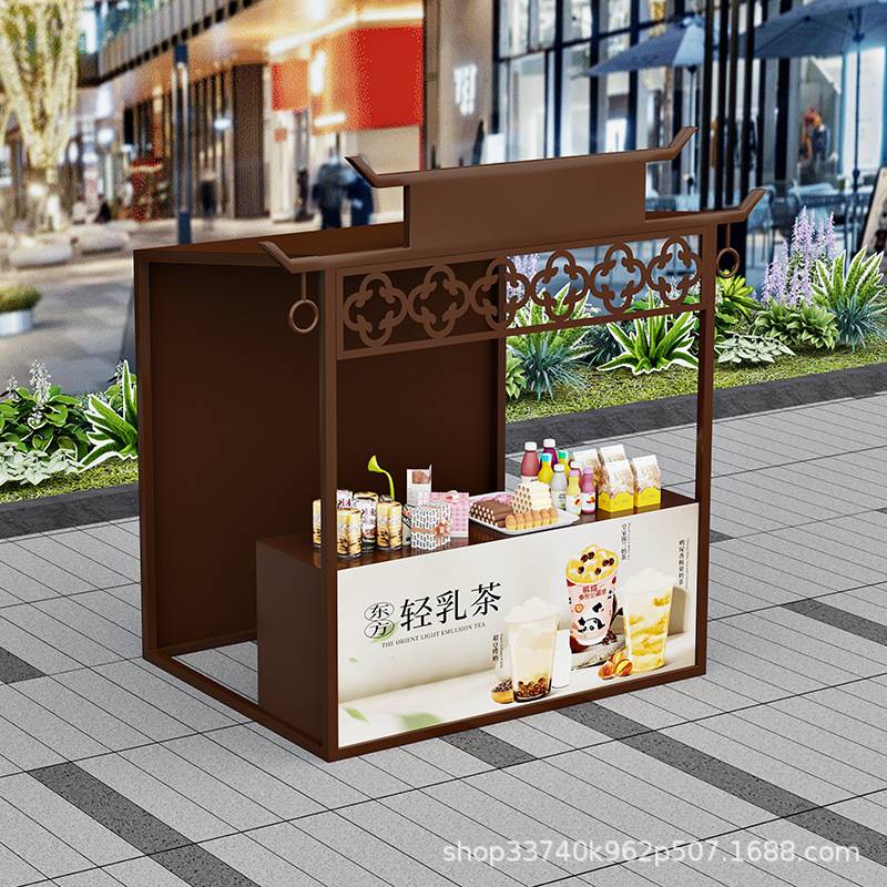集市摊位架摆摊花车商业街广场夜市活动售卖摊铁艺促销架展示架子