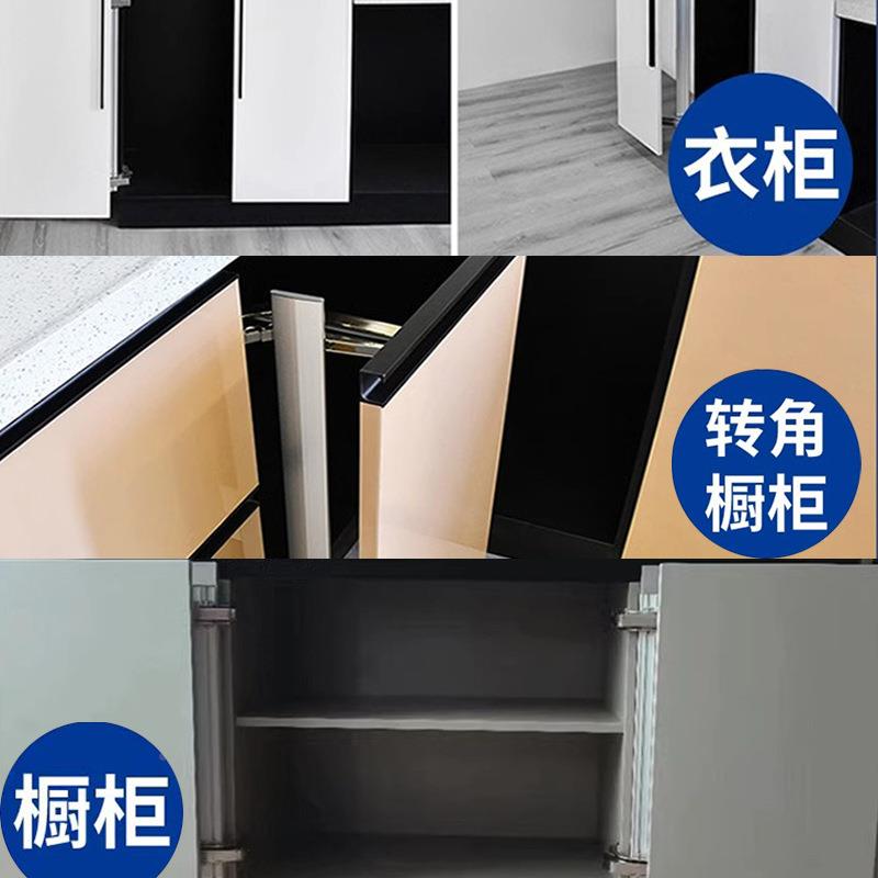 巴士门巴士门铰柜铰链静音尼缓冲折合叠阻平开门页衣橱柜转角铰链