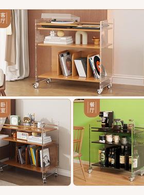 可移动茶几简几01010约现代家用小茶桌茶水边带柜沙型发边角几置