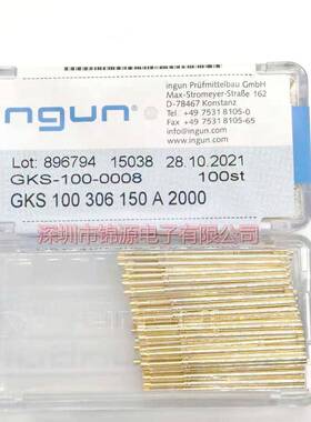 英钢针S100G306150A200ZWT0梅花头测试针探针径1直.36mKm