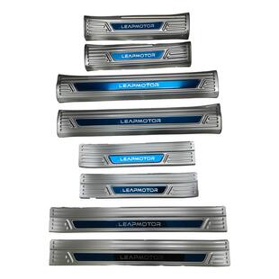 零lafa5汽车防条踩门跑槛改装用品零跑拉法内迎LDF宾踏板后护板