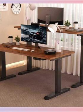 BFK?电动电升降桌办公桌单支电机桌腿桌架智能电脑脚桌动电竞桌架