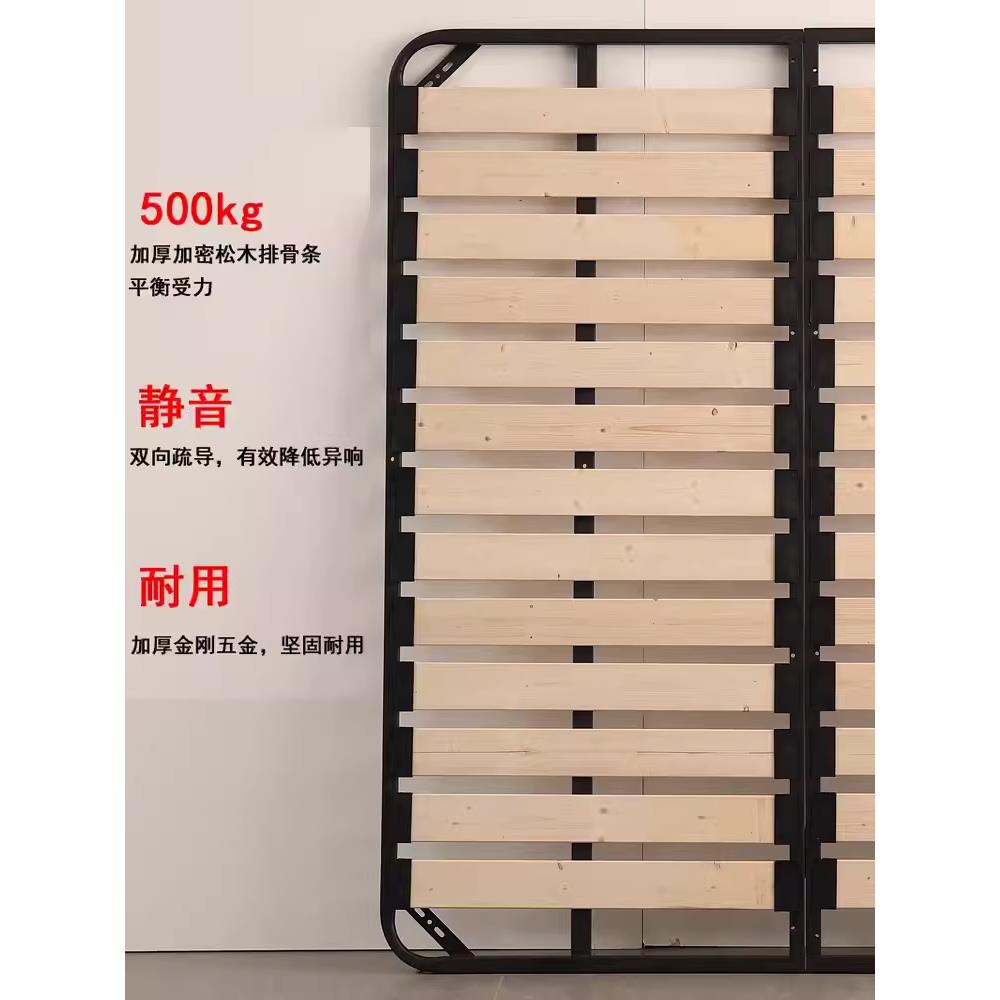 ll排944骨架床实木米床骨架折叠床架撑榻榻米.龙骨.架铁架架支木