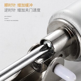 简易闭门器轻声气动液压缓冲自动家用关门木门房门自动闭合器