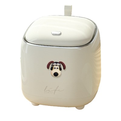 桌面垃圾桶小号迷你可爱按压式家用桌上小型网红卡通杂物桶高颜值