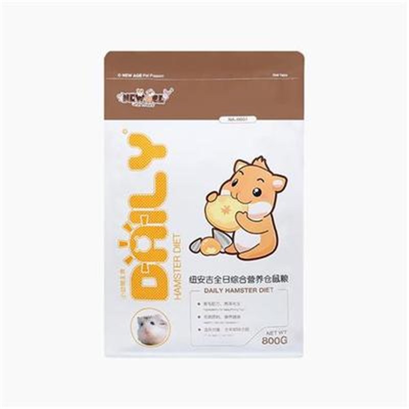 包邮 NEW AGE纽安吉综合营养美毛仓鼠粮熊崽粮食仓鼠用品800g