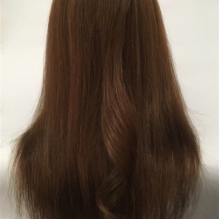 头模全真发模特头练习烫染吹风新娘盘发造型美发公仔头假人头可烫