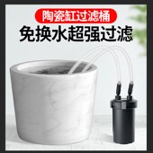 鱼池水循环系统过滤器装 置水池养鱼净化净水过滤桶设备户外过滤箱
