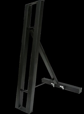 40CM高人形立牌支架展板KT板支撑架立式落地黑色展示架折叠A型