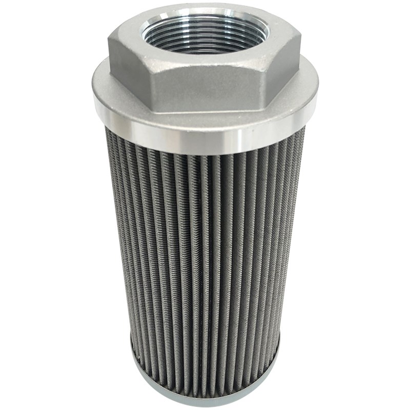 适配洋马VIO55 55-5B A挖掘机进油滤芯吸油液压回油过滤器 铜网格