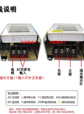 12V20A250W长条开关电源 LED电源 灯箱招牌12伏10安250瓦开关电源