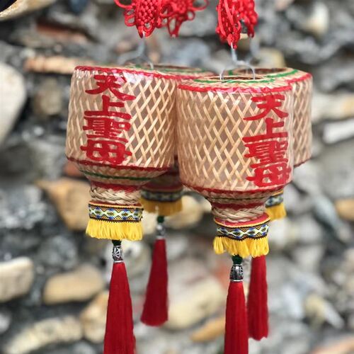 白沙屯湄洲妈祖天上圣母玄天上帝平安灯神龛挂件传统手工潮汕灯笼