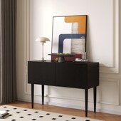 门厅玄关柜边柜入户过道装 饰柜走廊柜网红双开门储物柜收纳柜简约