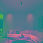 明装 筒灯射灯圆形黑色白色防眩射灯无主灯照明设计廊灯过道玄关灯