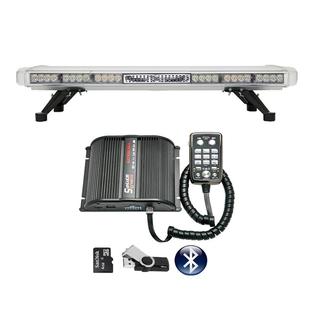 信号灯车顶超薄灯条LED长排爆闪灯0.96米8400 喇叭