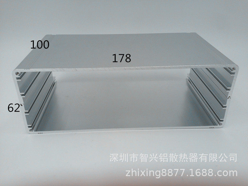 车载终端大型铝合金型材外壳高档机箱设备铝型材外壳178*62-200