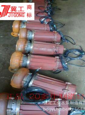 冀工80WQ40-15-4应用广泛的排污泵池塘粪池抽沙排涝污泥污水泵