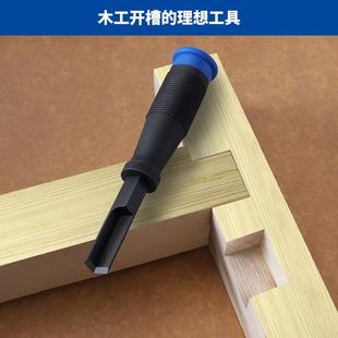 Imbot木工直角凿子8mm开槽挖槽穿心凿/木工直角凿/方形榫眼凿