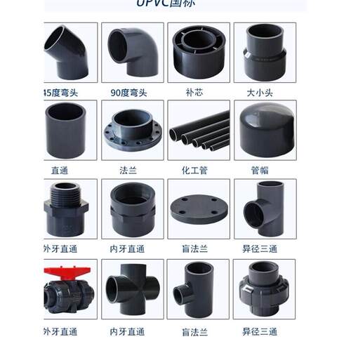 Pvc减径三通Up塑料耐酸、