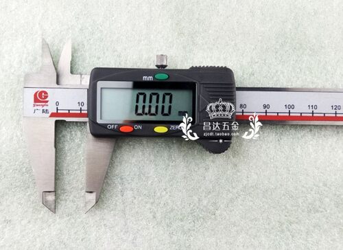 广陆数显卡尺0-300mm电子不锈钢游标卡尺高精度油表测量工具150mm