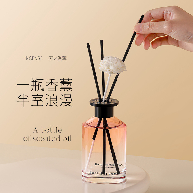 日本品质新款栀子花香无火香薰卧室酒店卫生间高级持久留香去异味