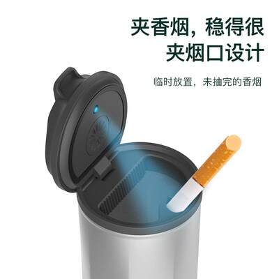速发理想L6/L7/L8/L车载烟灰缸多功能夜光防飞尘汽车用品